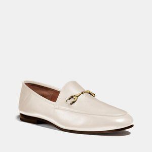 ✨ NWOB Coach Haley Leather Convertible Loafer, white 8